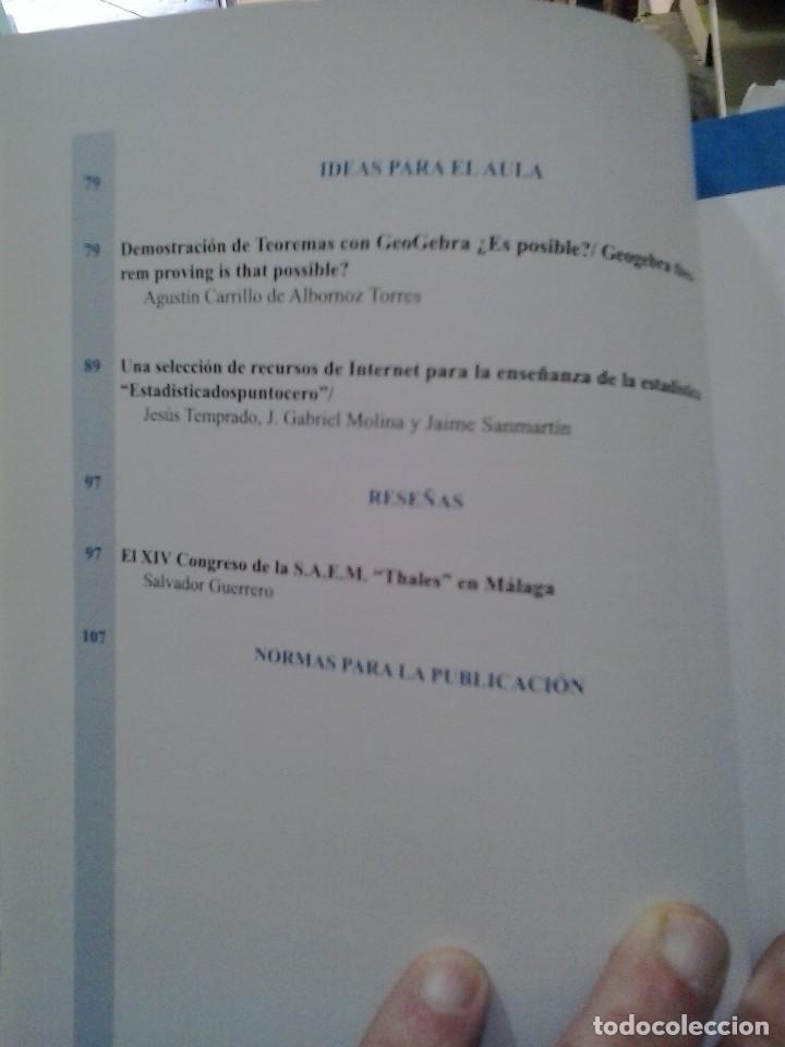 Libros de segunda mano de ciencias: Epsilon, revista de educaci&oacute;n matem&aacute;tica, vol. 29 (3), a&ntilde;o 2012 - Foto 3