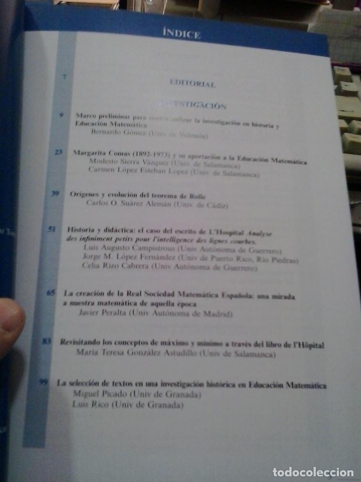 Libros de segunda mano de ciencias: Epsilon, revista de educaci&oacute;n matem&aacute;tica, vol. 28 (1), a&ntilde;o 2011 - Foto 2
