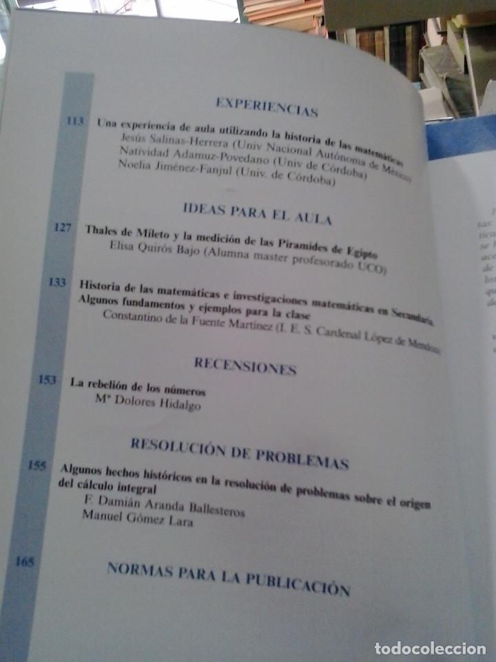 Libros de segunda mano de ciencias: Epsilon, revista de educaci&oacute;n matem&aacute;tica, vol. 28 (1), a&ntilde;o 2011 - Foto 3