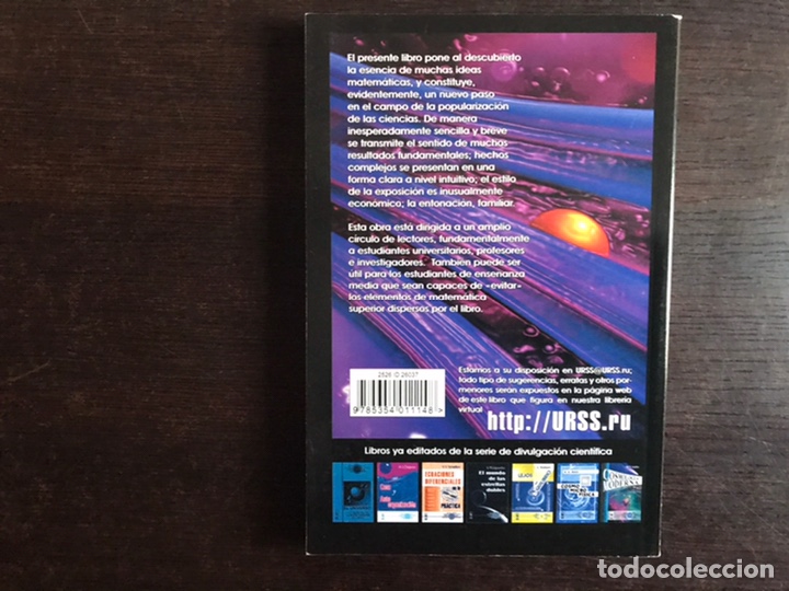 Libros de segunda mano de ciencias: Intuici&oacute;n y matem&aacute;tica. O. Boss. Como nuevo - Foto 2