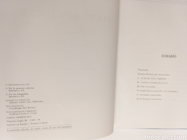 Libros de segunda mano: Luces del J&uacute;car. Iberdrola 1996 - Foto 7