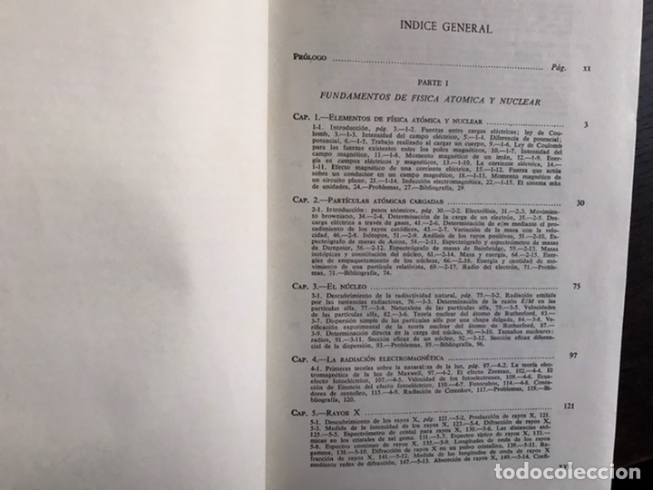 Libros de segunda mano de ciencias: F&iacute;sica at&oacute;mica y nuclear. Henry Semat. 1962 - Foto 4