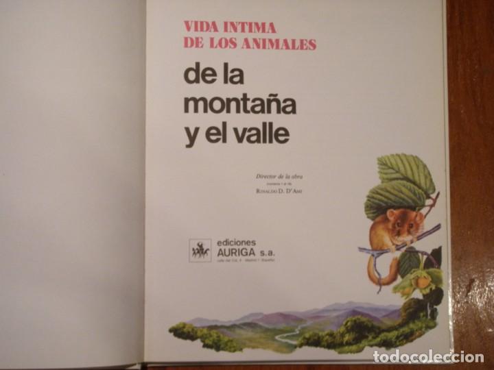 Libros de segunda mano: LIBRO VIDA INTIMA DE LOS ANIMALES DE LA MONTA&Ntilde;A Y EL VALLE - Foto 3