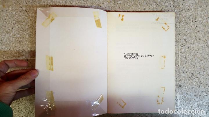 Libros de segunda mano de ciencias: ALGORITMOS Y ESTRUCTURA DE DATOS. NIKLAUS WIRTH - Foto 3