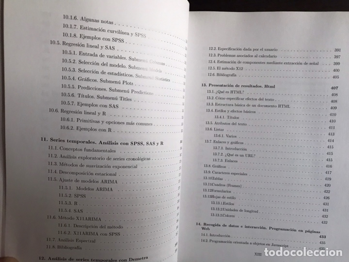 Libros de segunda mano de ciencias: Estad&iacute;stica computacional. Andr&eacute;s Gonz&aacute;lez Carmona. Como nuevo - Foto 8