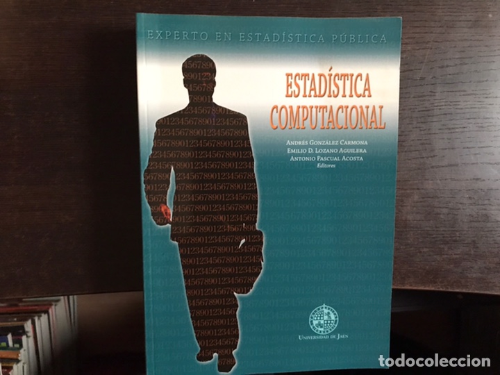 Libros de segunda mano de ciencias: Estad&iacute;stica computacional. Andr&eacute;s Gonz&aacute;lez Carmona. Como nuevo - Foto 1