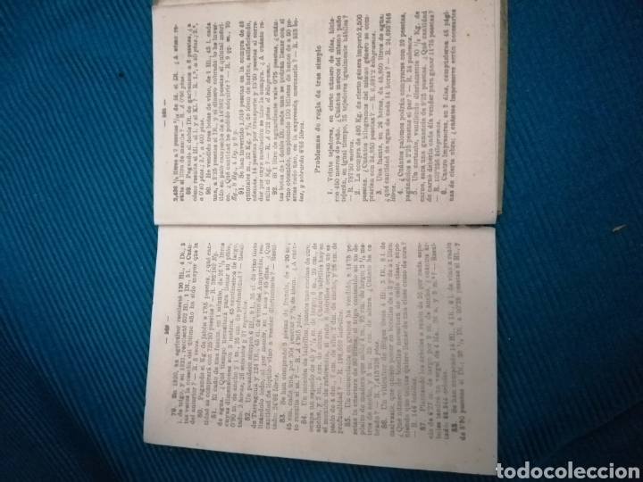 Libros de segunda mano de ciencias: RESUMEN LECCIONES ARITM&Eacute;TICA, 1943. - Foto 7