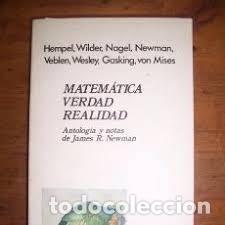 Libri di seconda mano: matem&aacute;tica verdad realidad vv aa antolog&iacute;a y notas de James R Newman
