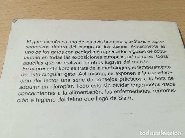 Libros de segunda mano: EL GATO SIAMES - RICARDO CASTILLO - EDITORIAL DE VECCHI ZESQ401 - Foto 3