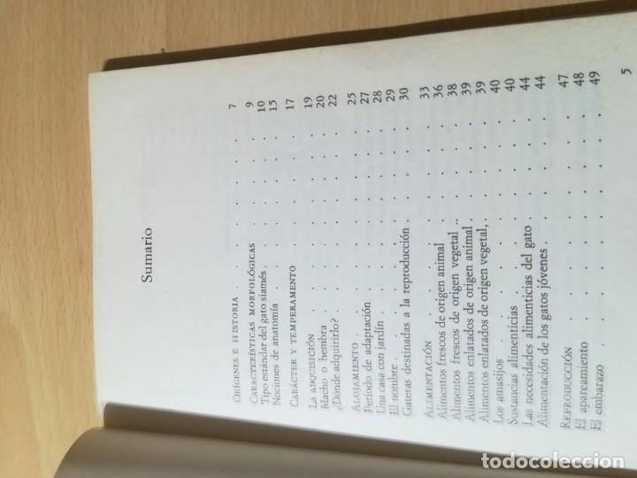 Libros de segunda mano: EL GATO SIAMES - RICARDO CASTILLO - EDITORIAL DE VECCHI ZESQ401 - Foto 9