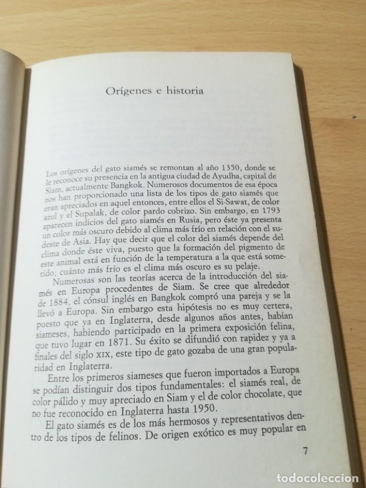 Libros de segunda mano: EL GATO SIAMES - RICARDO CASTILLO - EDITORIAL DE VECCHI ZESQ401 - Foto 11