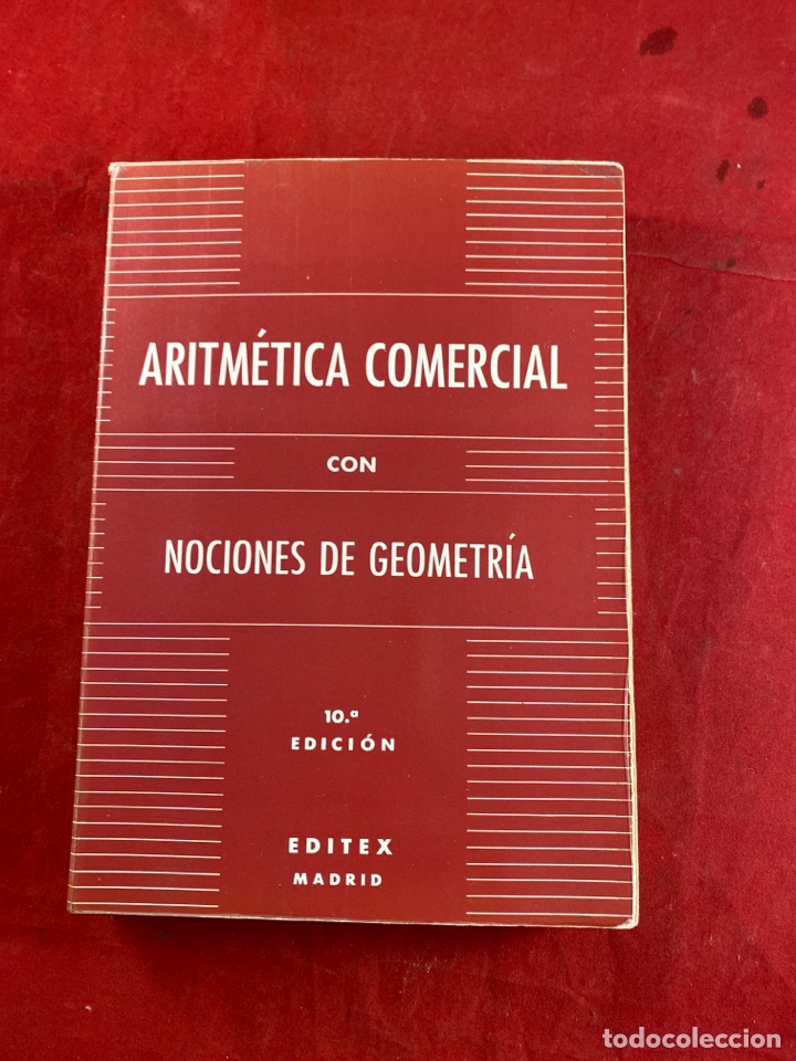 Second hand books of Sciences: ARITM&Eacute;TICA COMERCIAL CON NOCIONES DE GEOMETR&Iacute;A