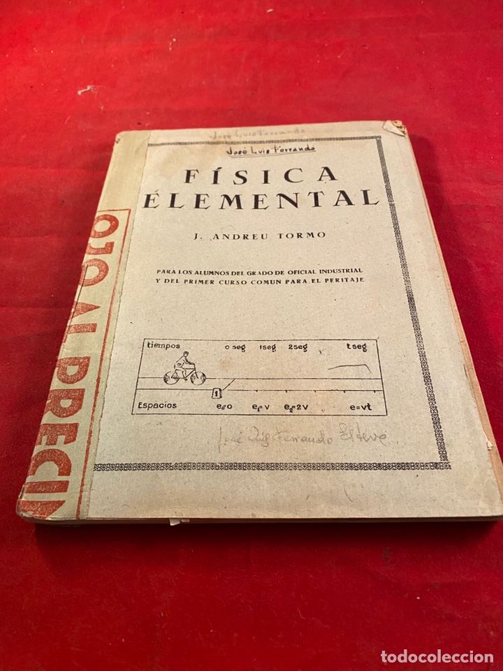Libros de segunda mano de ciencias: Elementos de f&iacute;sica y qu&iacute;mica - Foto 1