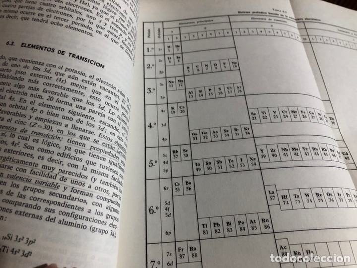 Libros de segunda mano de ciencias: Temas b&aacute;sicos de qu&iacute;mica. Morcillo - Foto 3