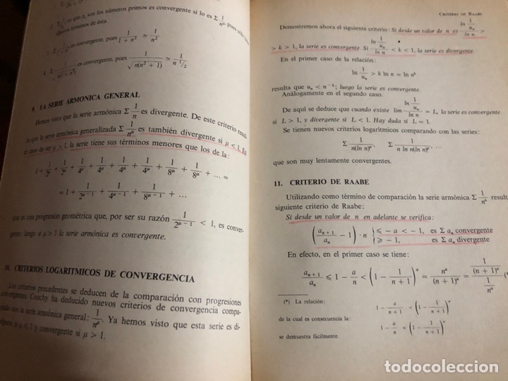 Libros de segunda mano de ciencias: C&aacute;lculo infinitesimal. Sixto Rios - Foto 3