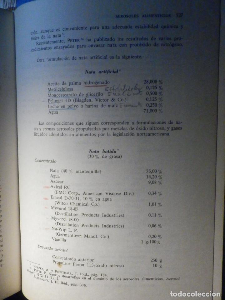 Libros de segunda mano de Ciencias: Formulación de los aerosoles - Dario Rodriguez Devesa - Deodorantes, Sprays - Quimica - 1972 - Raro - Foto 7 - 223293447