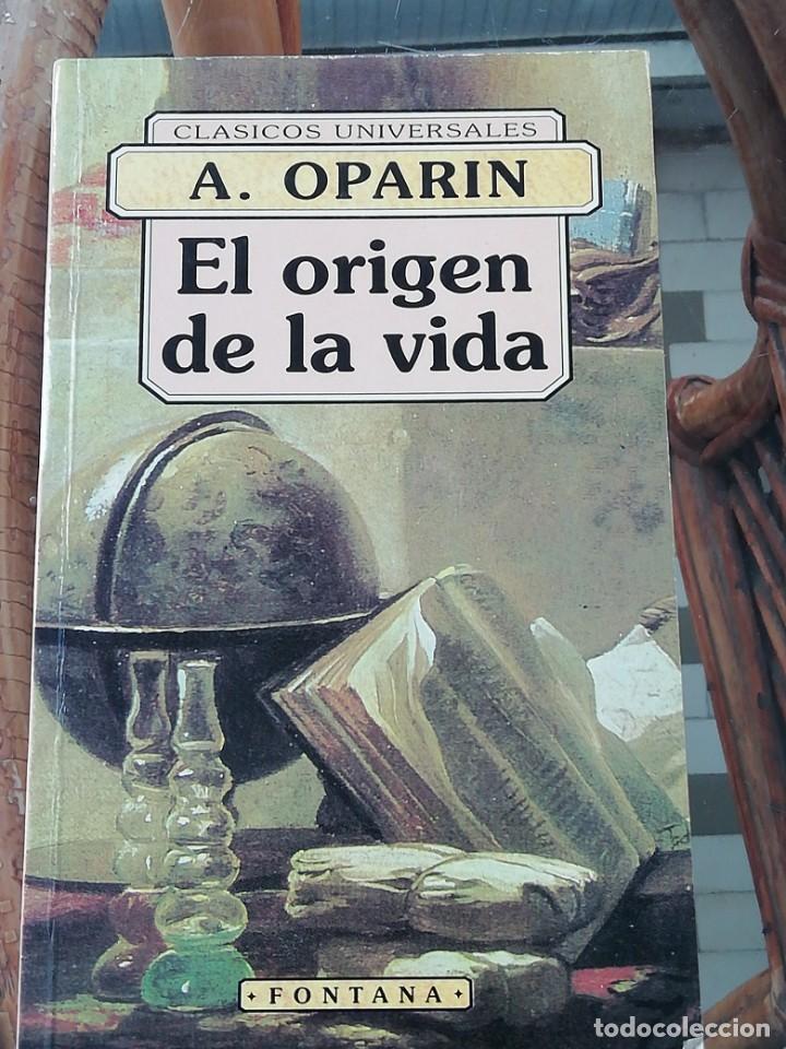 Libros de segunda mano: El origen de la vida de A. Oparin con estudio preliminar de F. Ll. Cardona