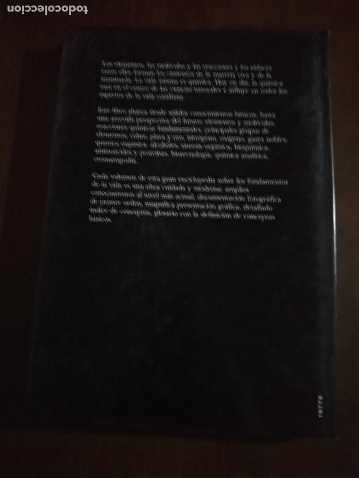Libros de segunda mano de ciencias: QUIMICA. ELEMENTOS, MOLECULAS, VIDA. VIDA Y CIENCIA. 1985. - Foto 2