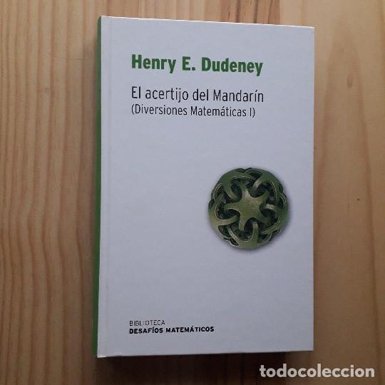 Libros de segunda mano de ciencias: El Acertijo Del Mandar&iacute;n (DIVERSIONES MATEMATICAS I) - Henry E. Dudeney - Foto 1
