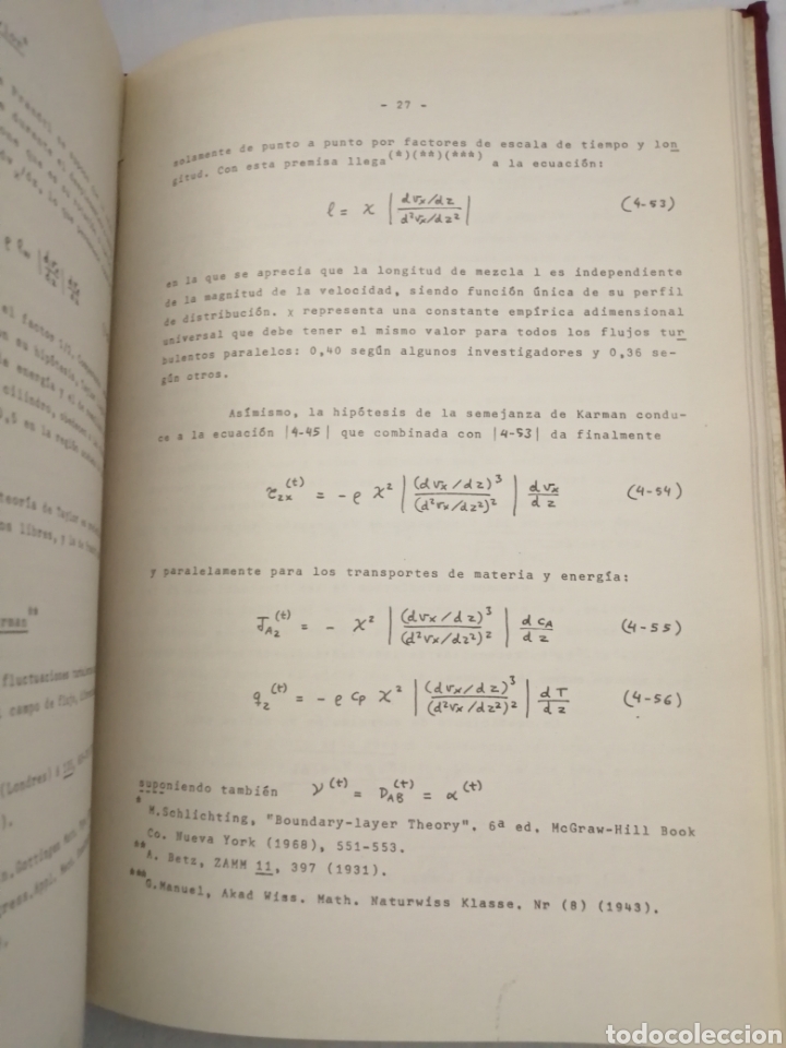 Libros de segunda mano de ciencias: FUNDAMENTOS DE LOS PROCESOS DE TRANSPORTE - Foto 4
