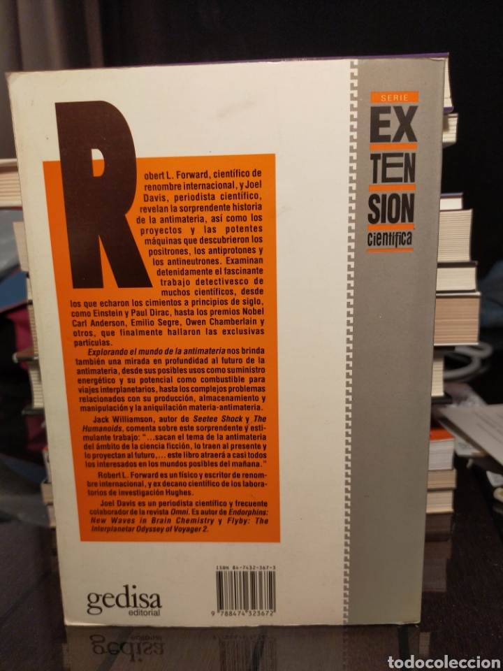 Libros de segunda mano de ciencias: EXPLORANDO EL MUNDO DE LA ANTIMATERIA - ROBERT L. FORWARD - JOEL DAVIS - Foto 2