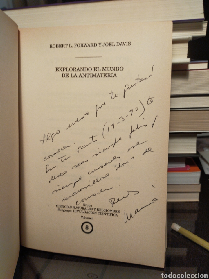 Libros de segunda mano de ciencias: EXPLORANDO EL MUNDO DE LA ANTIMATERIA - ROBERT L. FORWARD - JOEL DAVIS - Foto 4