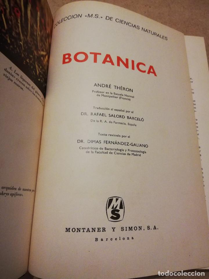 Libros de segunda mano: BOT&Aacute;NICA (ANDR&Eacute; TH&Eacute;RON) - Foto 2