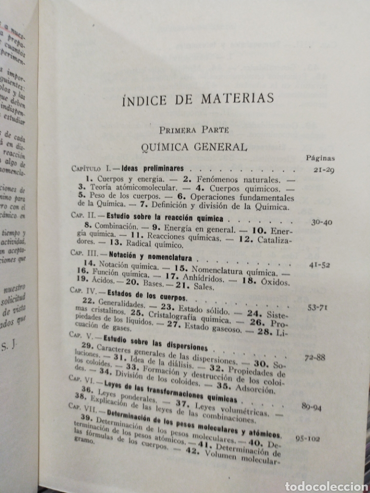 Libros de segunda mano de ciencias: CURSO GENERAL DE QU&Iacute;MICA - IGNACIO PUIG - Foto 6