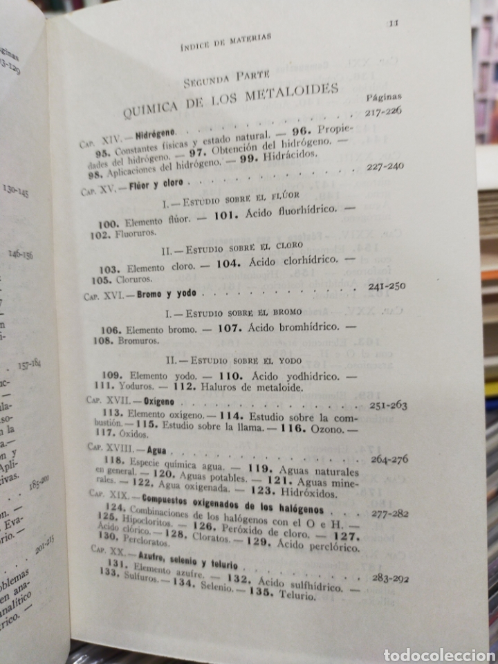 Libros de segunda mano de ciencias: CURSO GENERAL DE QU&Iacute;MICA - IGNACIO PUIG - Foto 8