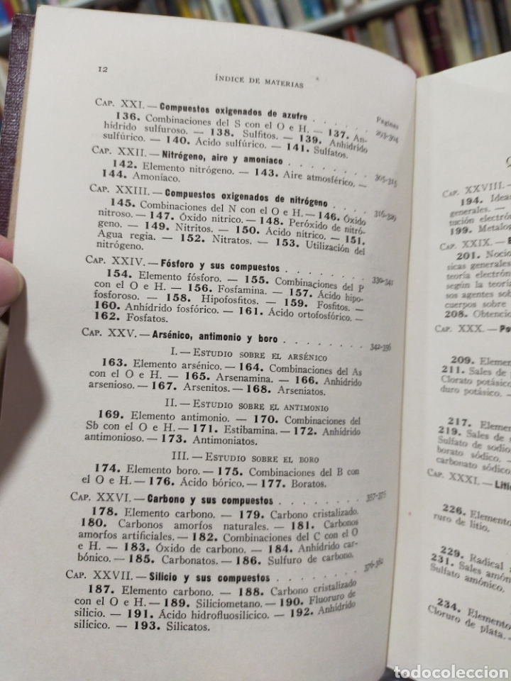 Libros de segunda mano de ciencias: CURSO GENERAL DE QU&Iacute;MICA - IGNACIO PUIG - Foto 9