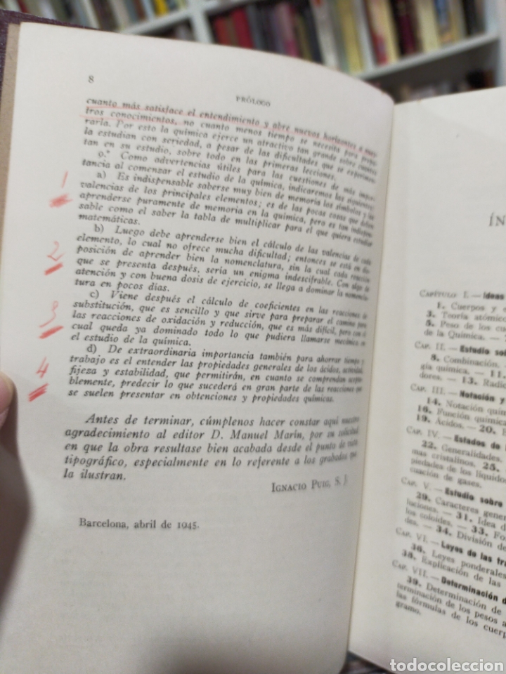 Libros de segunda mano de ciencias: CURSO GENERAL DE QU&Iacute;MICA - IGNACIO PUIG - Foto 17