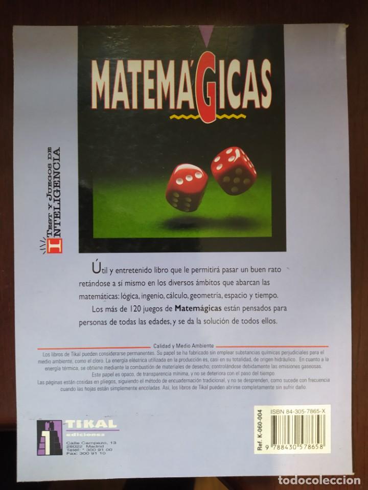 Libros de segunda mano de ciencias: MATEMAGICAS ROBERT MULLER - Foto 2