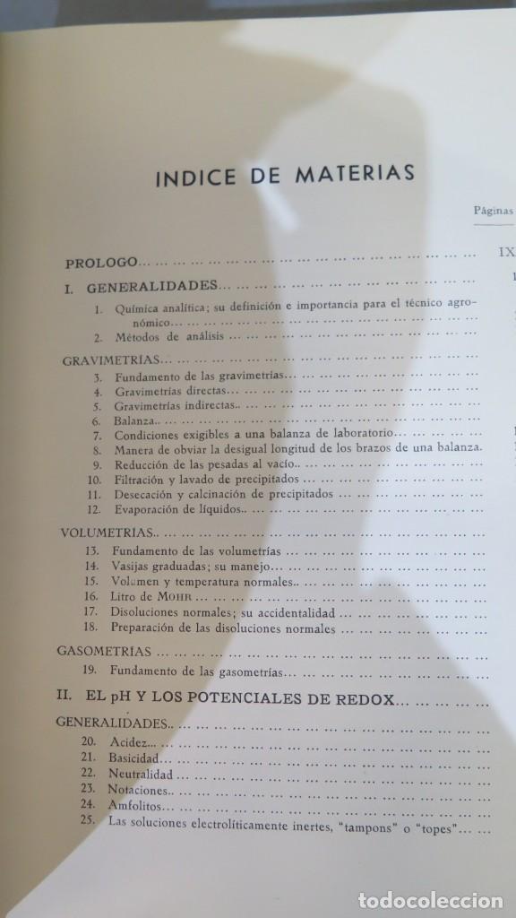 Libros de segunda mano: ANALISIS AGRICOLA. HERCE - Foto 3