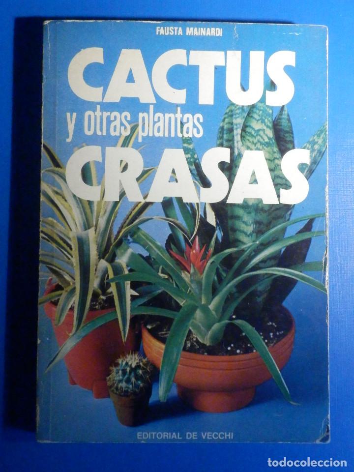 Libros de segunda mano: Cactus y otras plantas grasas - Fausta Mainardi - Editorial de vecchi 1976 - Foto 1