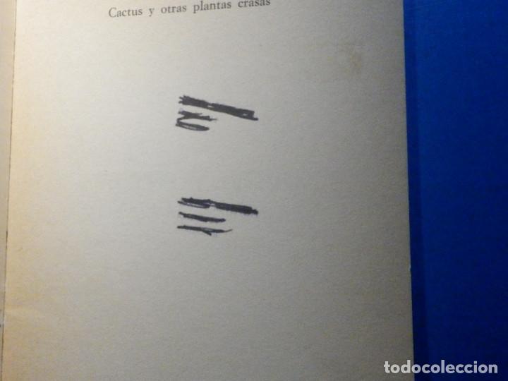 Libros de segunda mano: Cactus y otras plantas grasas - Fausta Mainardi - Editorial de vecchi 1976 - Foto 2