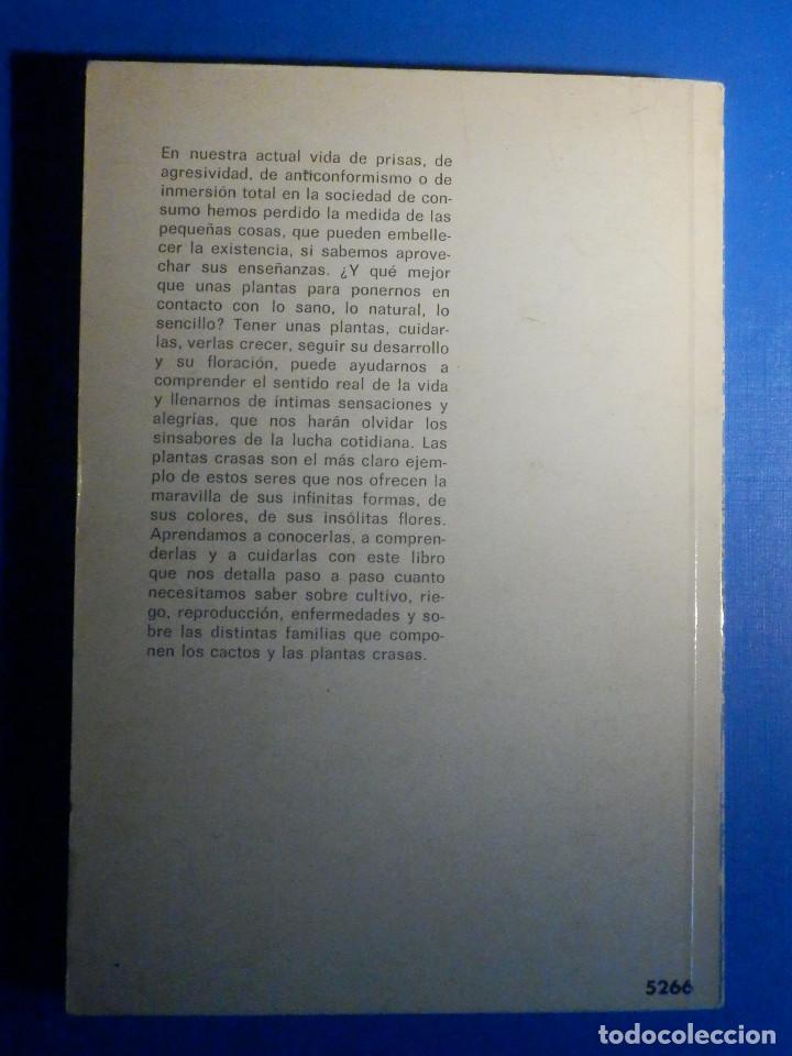 Libros de segunda mano: Cactus y otras plantas grasas - Fausta Mainardi - Editorial de vecchi 1976 - Foto 4