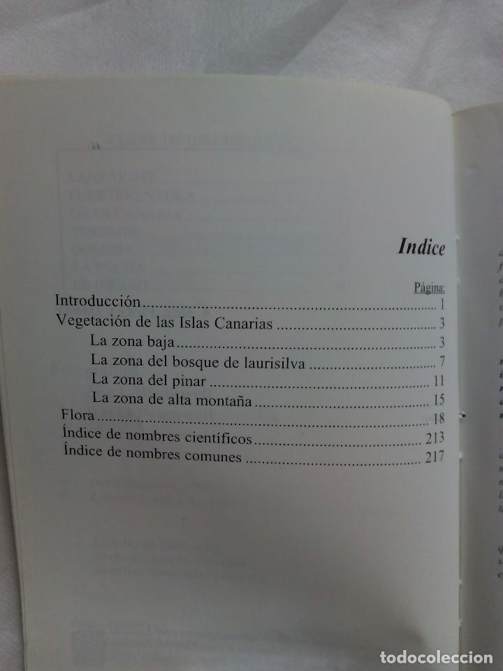 Libros de segunda mano: FLORA DE LAS ISLAS CANARIAS / DAVID BRAMWELL - Foto 2