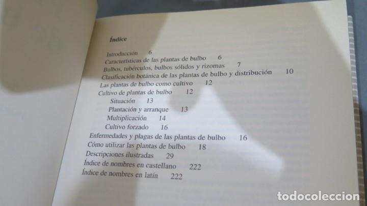 Libros de segunda mano: PLANTAS DE BULBO. SUSAETA - Foto 2