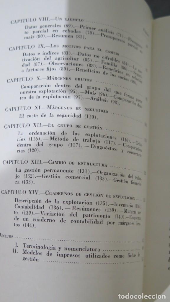 Libros de segunda mano: GESTI&Oacute;N DE LAS EXPLOTACIONES AGRARIAS - Foto 3