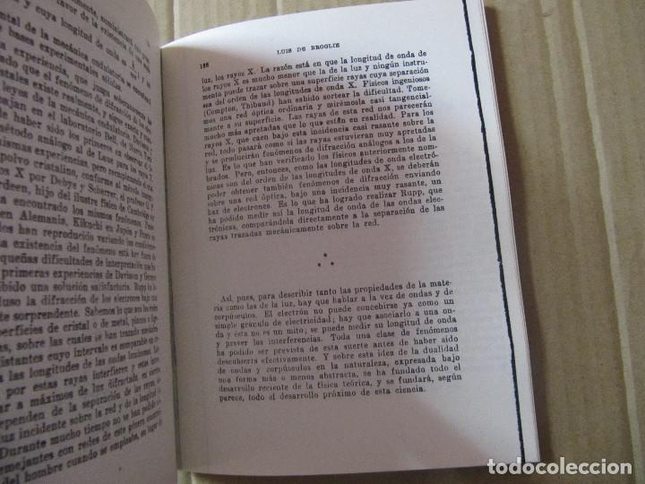 Libros de segunda mano de ciencias: LUIS DE BROGLIE, Materia y Luz FACSIMIL? - Foto 10