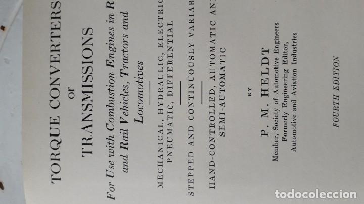 Libros de segunda mano de ciencias: Torque converters or transmissions 1951 - Foto 5