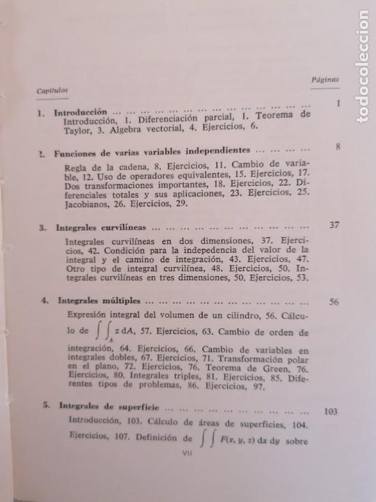 Libros de segunda mano de ciencias: CALCULO SUPERIOR Y TEORIA DEL VECTOR DEL CAMPO - Foto 3