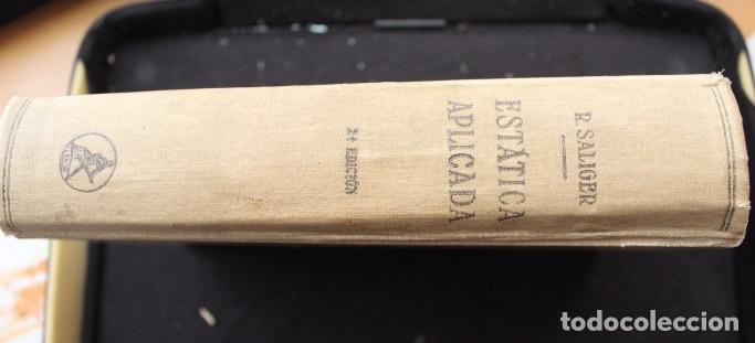 Libros de segunda mano de ciencias: Est&aacute;tica Aplicada de R. Saliger 2&ordf; edici&oacute;n 1946 - Foto 5