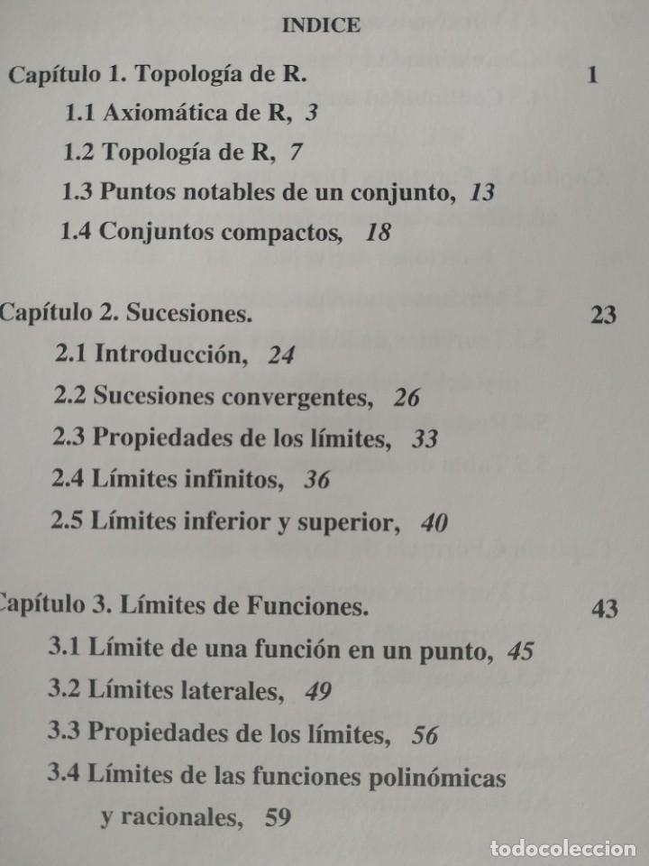 Libros de segunda mano de ciencias: Elementos de analisis matematico. Ballv&eacute; - Foto 3