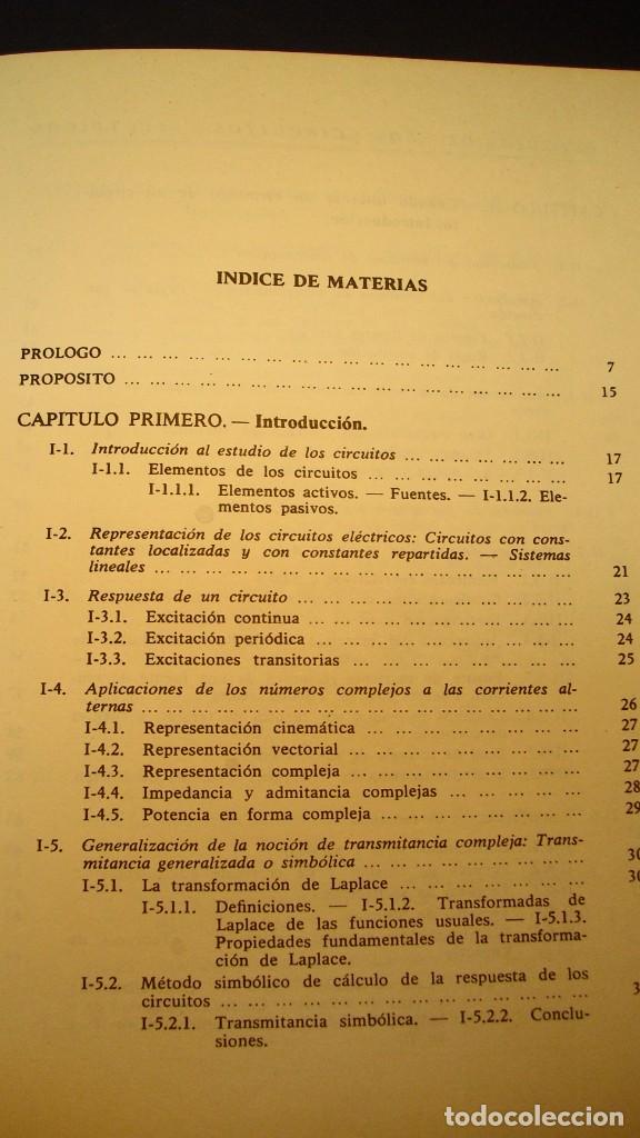 Libros de segunda mano de ciencias: Estudio de los Circuitos El&eacute;ctricos J. Lagasse Tomo 1 - Foto 9