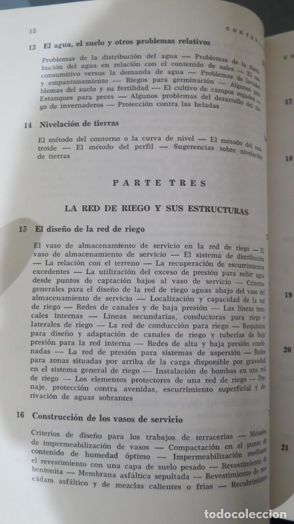 Libros de segunda mano: EL RIEGO. ZIMMERMAN - Foto 5