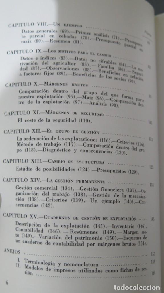 Libros de segunda mano: GESTI&Oacute;N DE LAS EXPLOTACIONES AGRARIAS - Foto 3