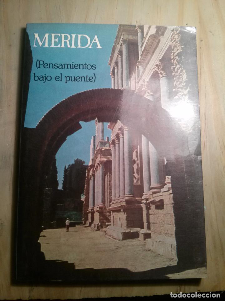 Libros de segunda mano: merida (pensamientos bajo el puente). - Foto 1