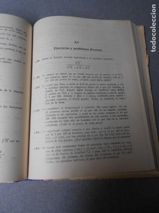 Libros de segunda mano de ciencias: EJERCICIOS Y PROBLEMAS DE ARITMETICA - Foto 5