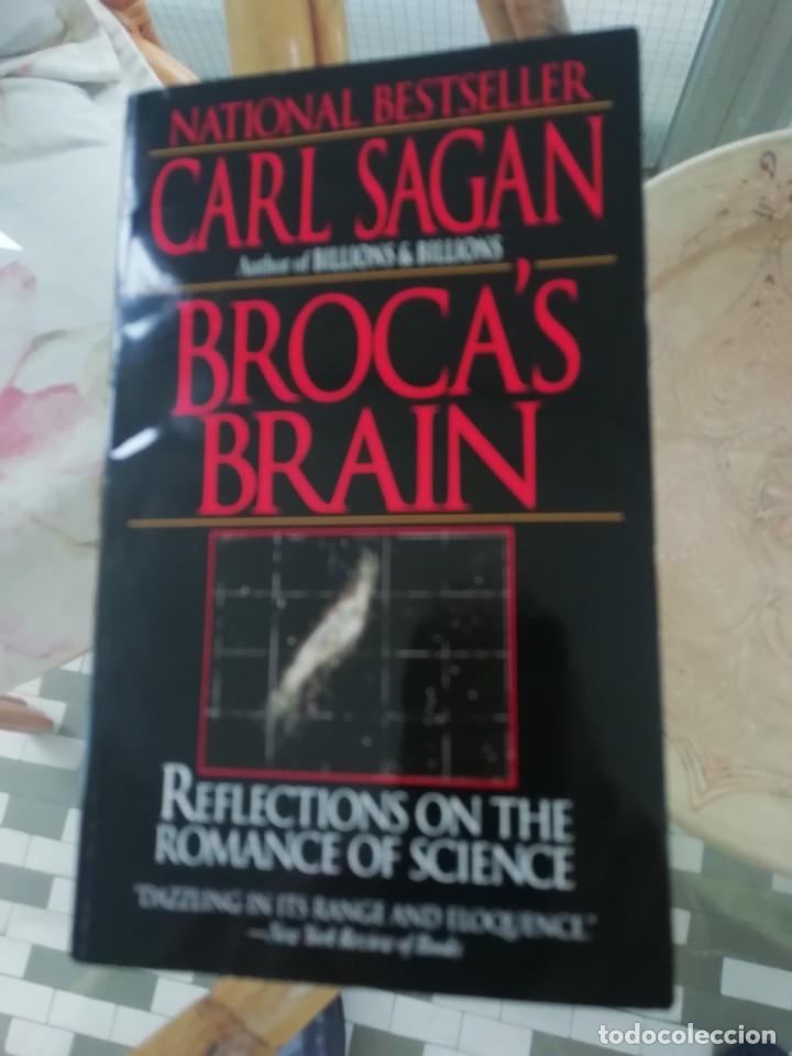 Libros de segunda mano: Brocas Brain de Carl Sagan en ingl&eacute;s - Foto 1